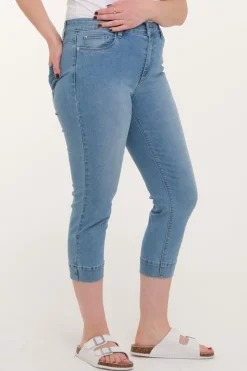 Zavanna Siri denim capri Lys blå denim Best
