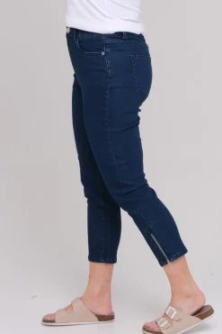 Zavanna Siri denim capri Mørk blå denim New