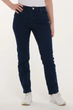 Zavanna Siri regular jeans Mørk blå denim Hot