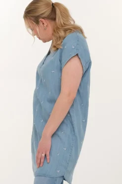 Zavanna Vaiana kjole Lys blå denim Sale