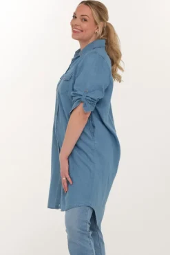 Zavanna Venice kjole Lys blå denim New